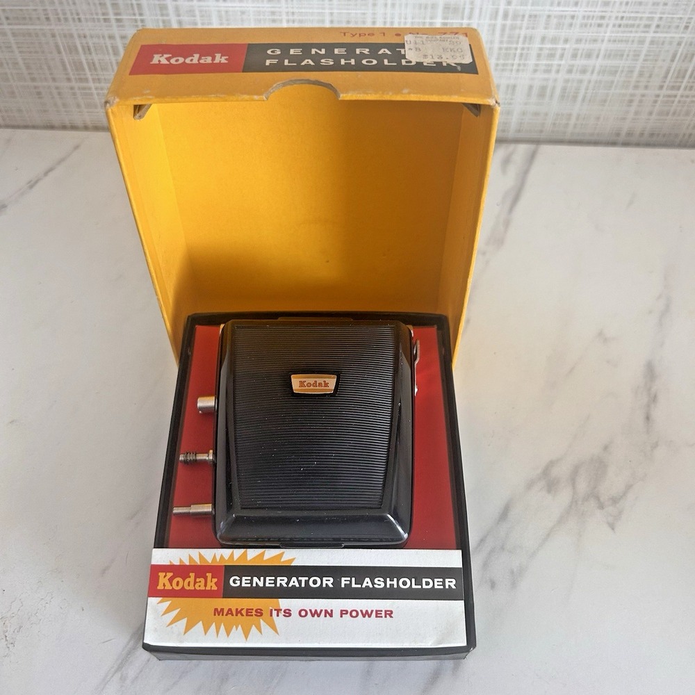 Vintage Eastman Kodak Generator Flasholder Type One 771 W/ Original Box USA BxPP